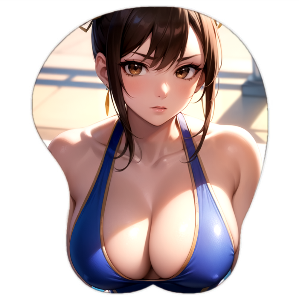 Chun Li Hentai Mousepad 3D Boobs Street Fighter #3 - Waifuz.net