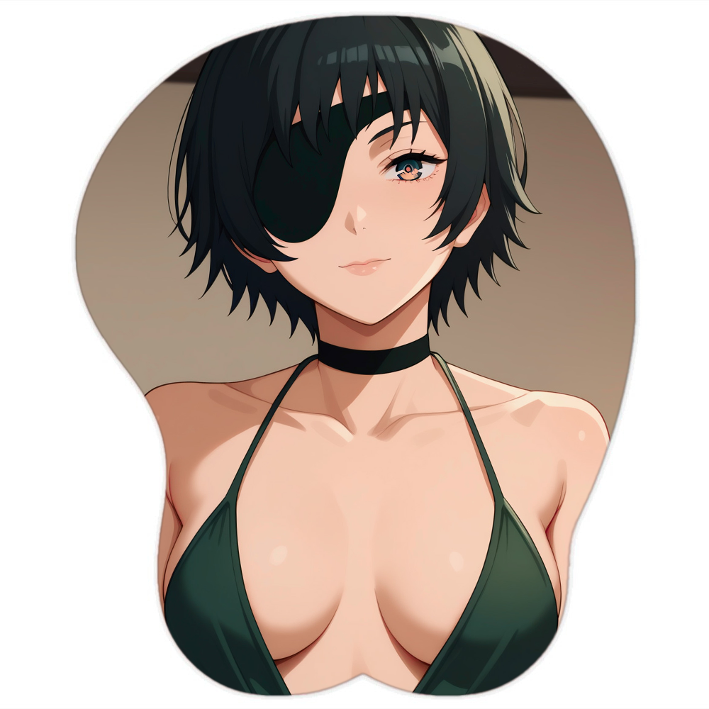 Himeno Hentai Mousepad 3D Boobs Chainsaw Man #4 - Waifuz.net