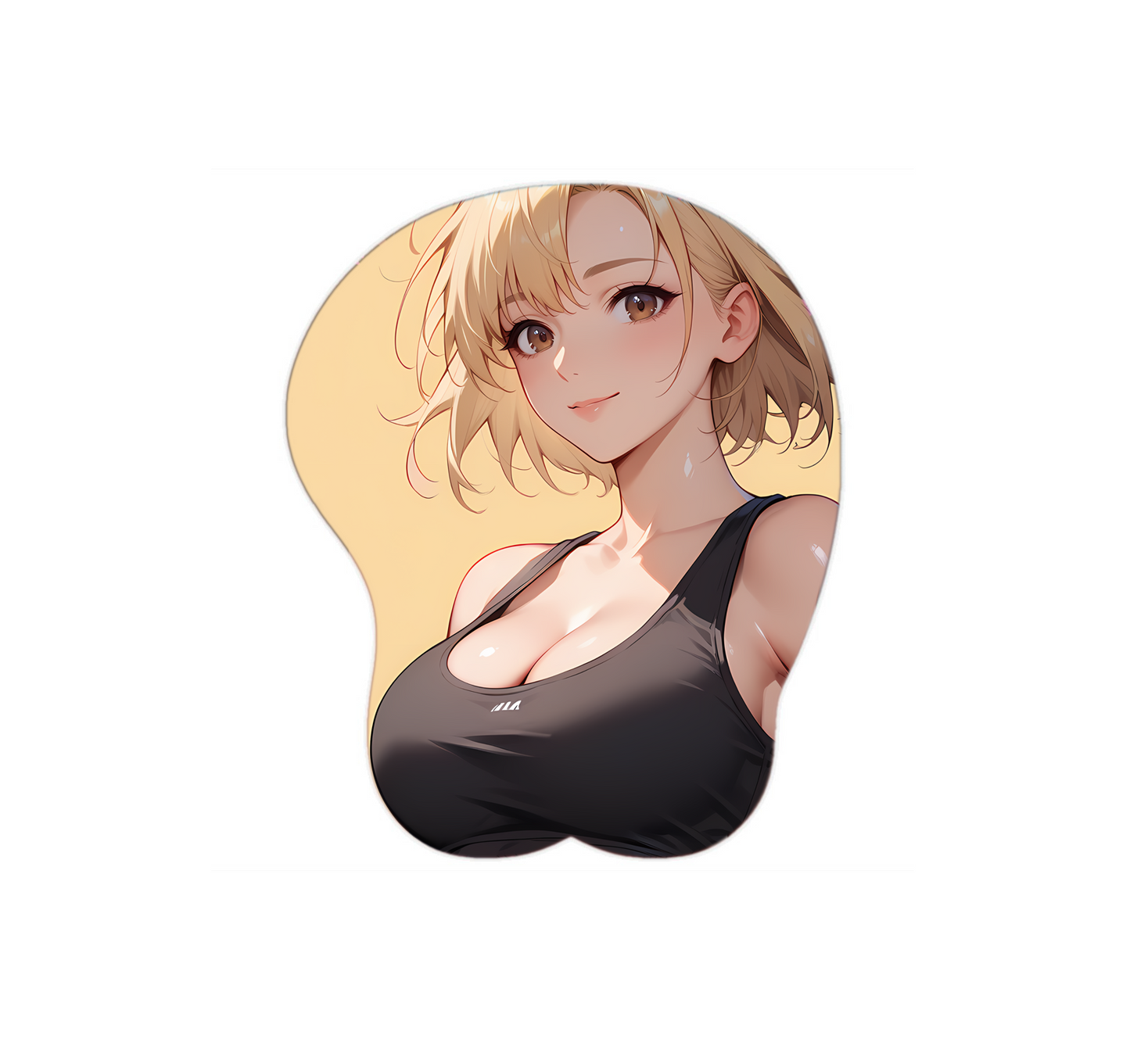 Cha Hae Hentai Mousepad 3D Boobs Solo Leveling #3 - Waifuz.net
