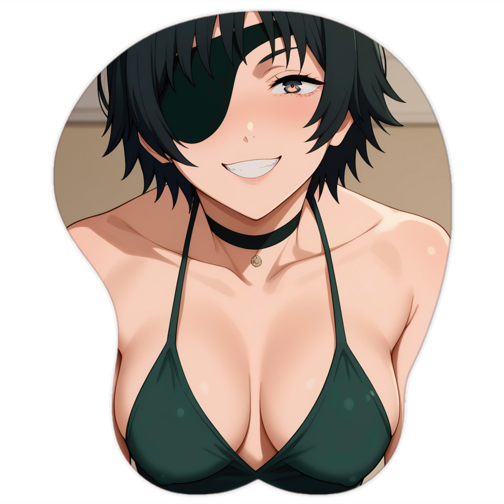 Himeno Hentai Mousepad 3D Boobs Chainsaw Man #1 - Waifuz.net