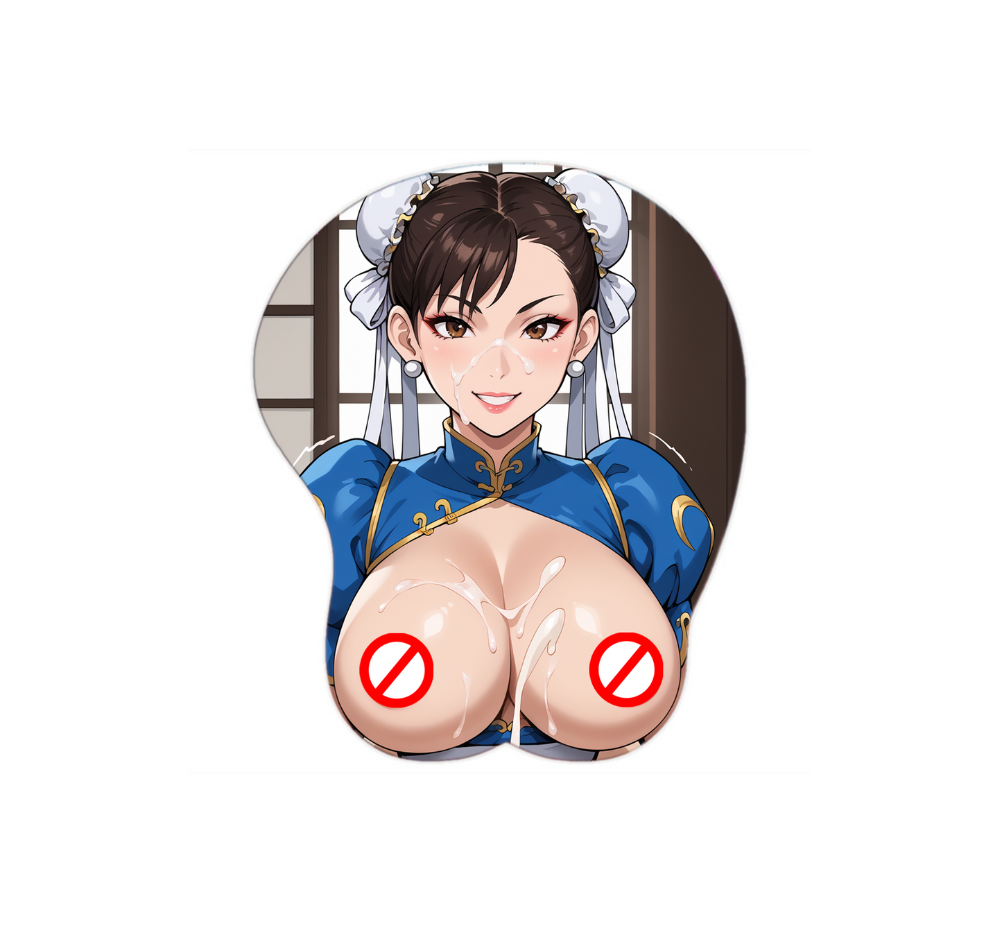 Chun Li Hentai Mousepad 3D Boobs Street Fighter #5 - Waifuz.net