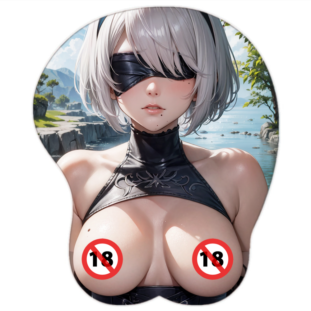 B2 Hentai Mousepad 3D Boobs Nier Automata #4 - Waifuz.net