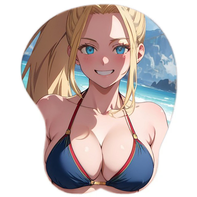 Beatrix Amerhauser Mousepad 3D Boobs Zom 100 #2 - Waifuz.net