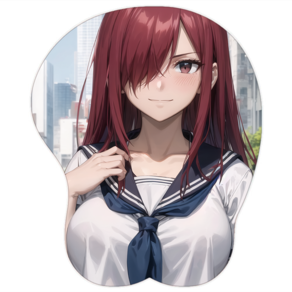 Erza Scarlet Hentai Mousepad 3D Boobs Fairy Tail #6 - Waifuz.net