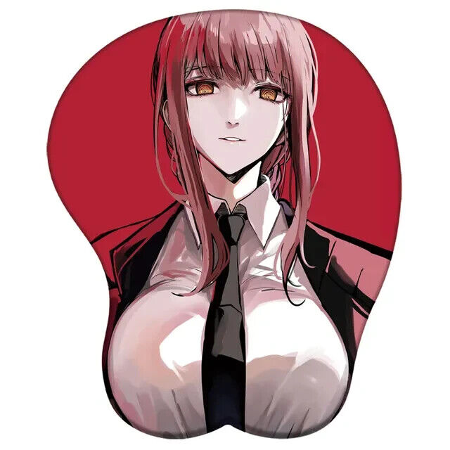 Makima Hentai Mousepad 3D Boobs Chainsaw Man #21 - Waifuz.net