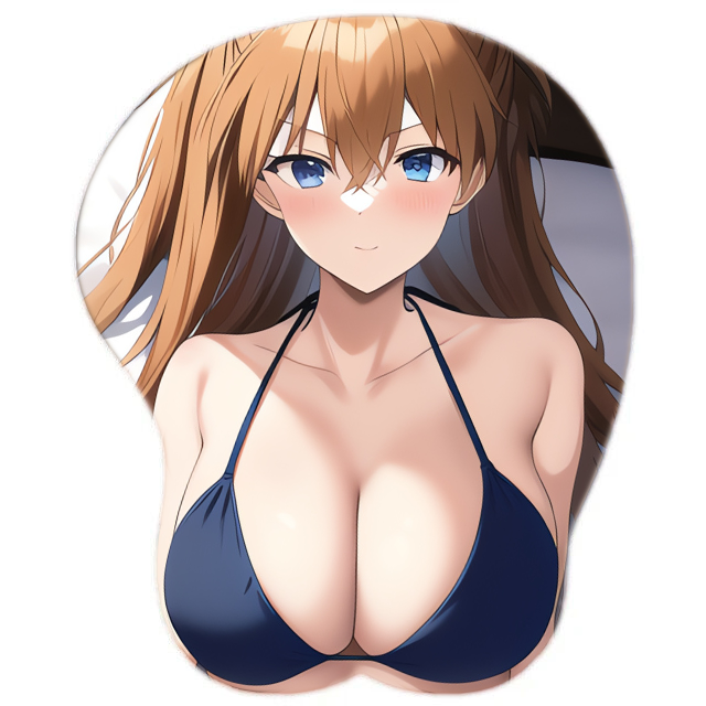 Asuka Langley Soryu Hentai Mousepad 3D Boobs Neon Genesis Evangelion #5 - Waifuz.net