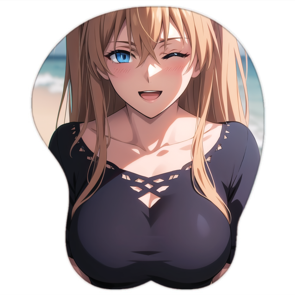Asuka Langley Soryu Hentai Mousepad 3D Boobs Neon Genesis Evangelion #2 - Waifuz.net