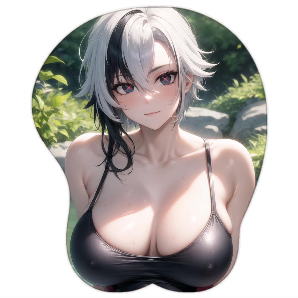 Arlecchino Hentai Mousepad 3D Boobs Genshin Impact #3 - Waifuz.net