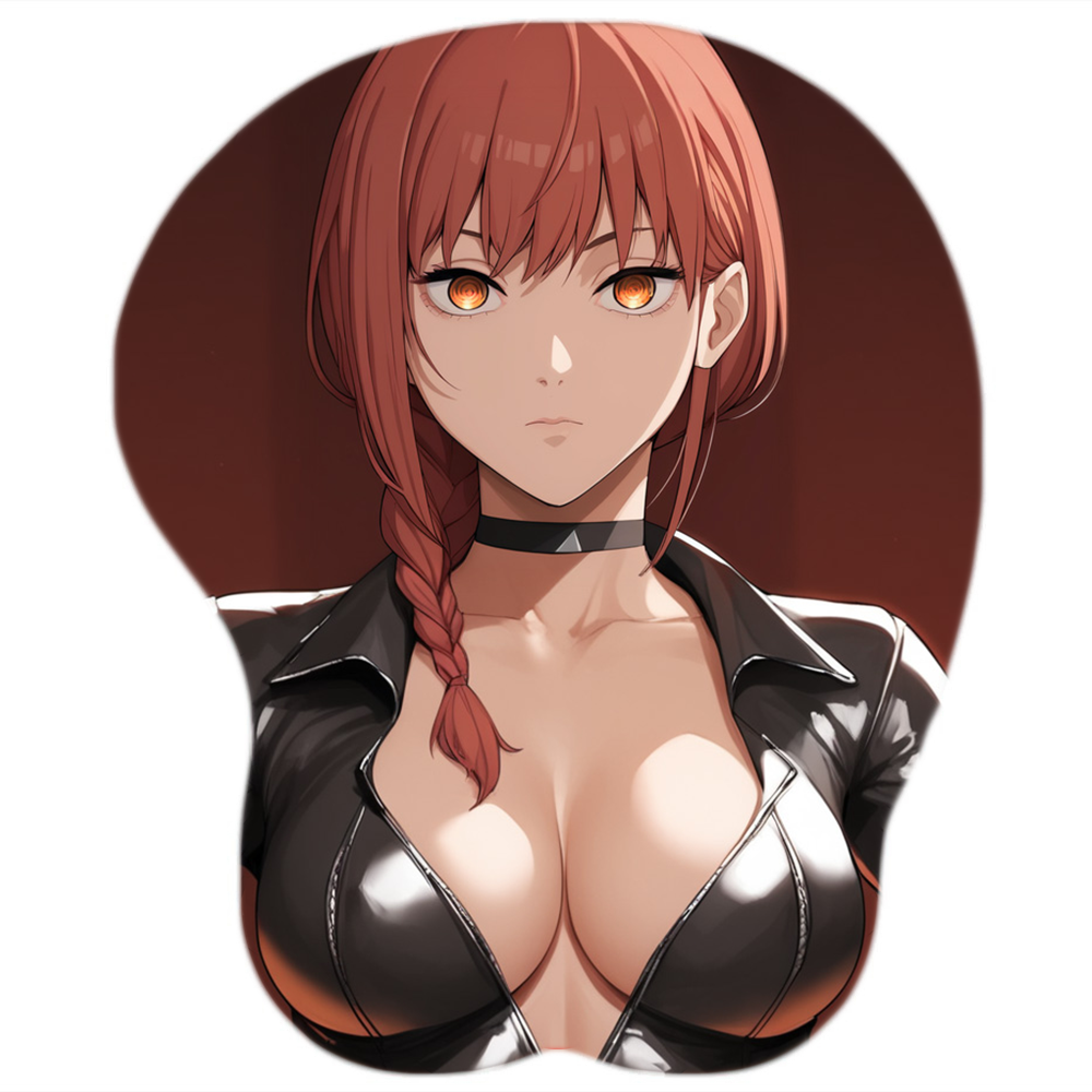 Makima Hentai Mousepad 3D Boobs Chainsaw Man #19 - Waifuz.net