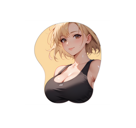 Cha Hae Hentai Mousepad 3D Boobs Solo Leveling #3