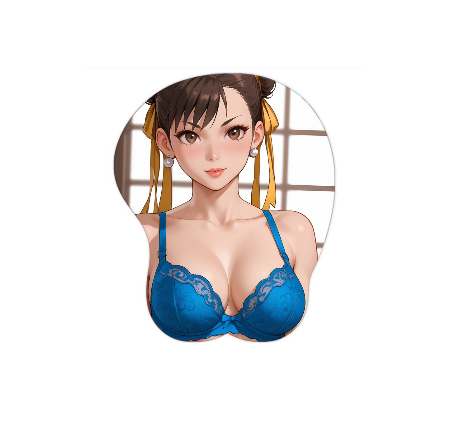 Chun Li Hentai Mousepad 3D Boobs Street Fighter #7