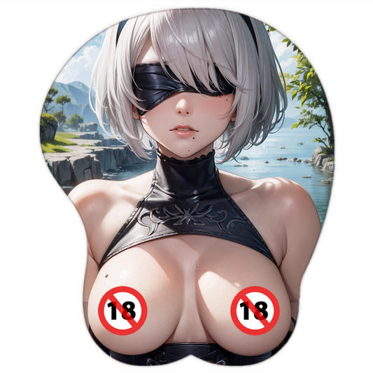 B2 Hentai Mousepad 3D Boobs Nier Automata #4