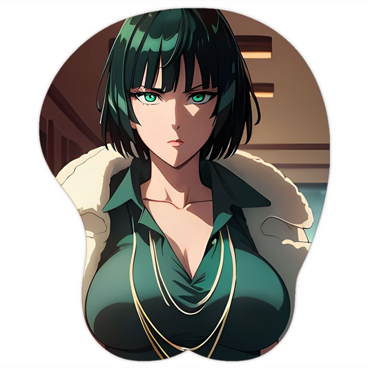 Fubuki Hentai Mousepad 3D Boobs One Punch Man #4