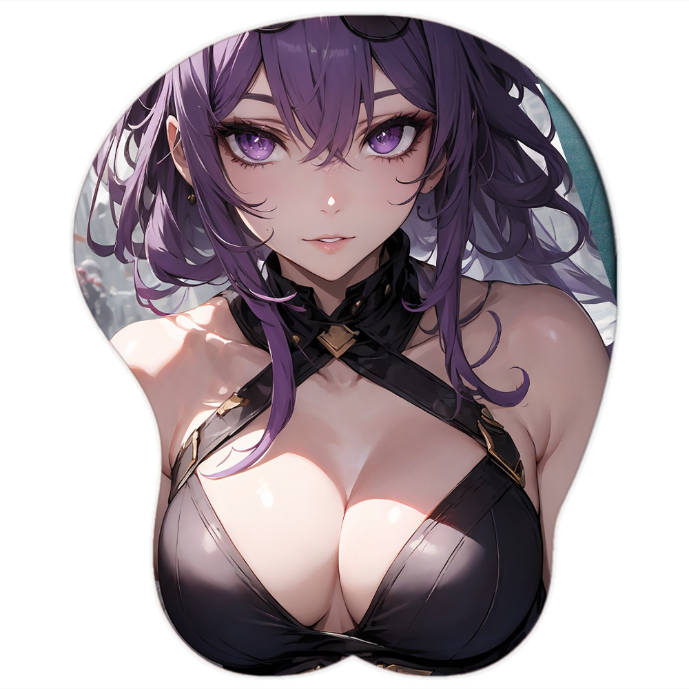 Kafka Hentai Mousepad 3D Boobs Genshin Impact #2