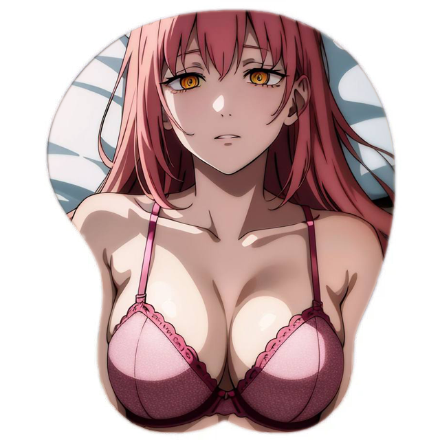 Makima Hentai Mousepad 3D Boobs Chainsaw Man #28