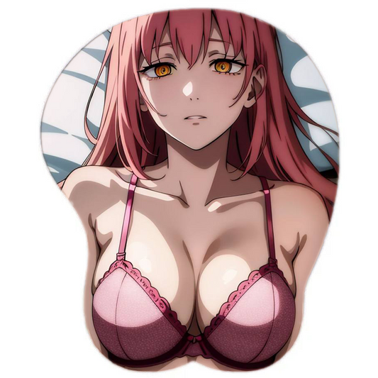 Makima Hentai Mousepad 3D Boobs Chainsaw Man #28