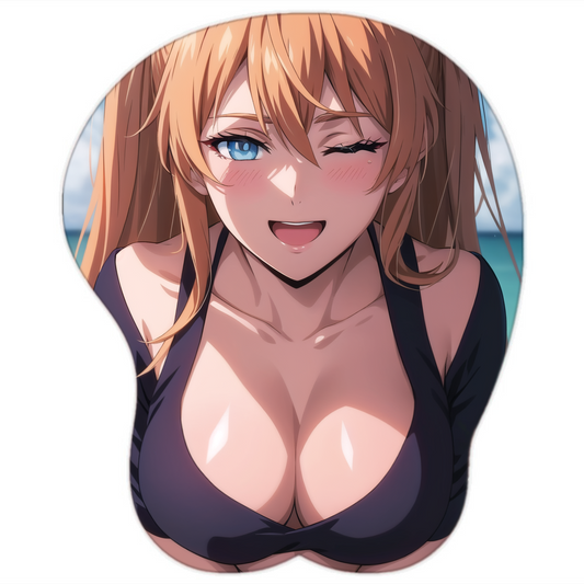 Asuka Langley Soryu Hentai Mousepad 3D Boobs Neon Genesis Evangelion #3