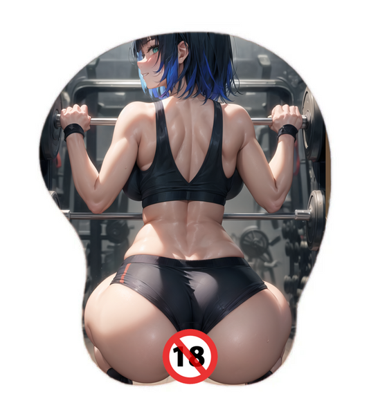 Yelen Hentai Mousepad 3D Ass Genshin Impact #3