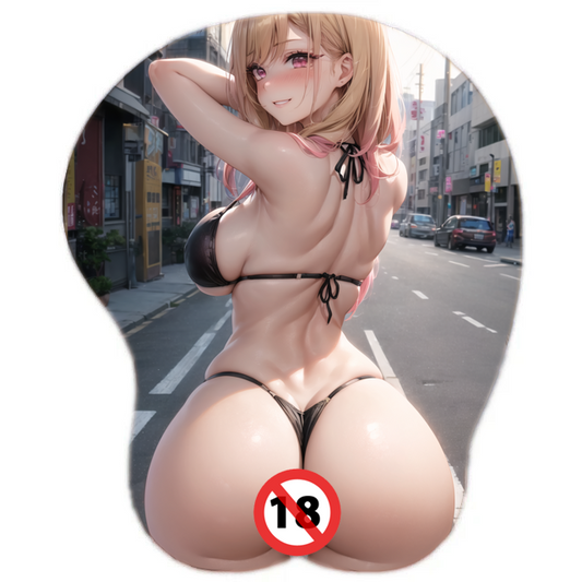 Marin Kitagawa Hentai Mousepad 3D Ass n3 My Dress Up Darling